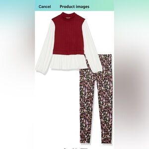 NWT Speechless
Girls Floral Legging Set sz S/7/8
